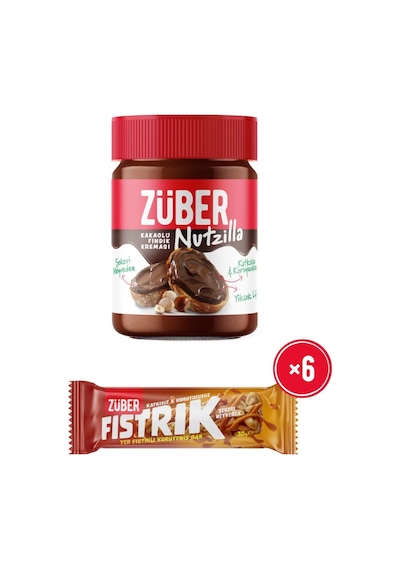 Züber Nutzilla Ve Fıstrık Paketi