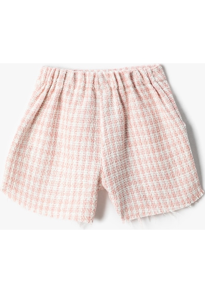 Koton Tüvit Şort Cepli Pamuklu Beli Lastikli Pembe Ekose 3skg40009aw 3SKG40009AW2C7 Pembe Koton Tüvit Şort Cepli Pamuklu Beli Lastikli Pembe Ekose 3skg40009aw 3SKG40009AW2C7 Pembe
