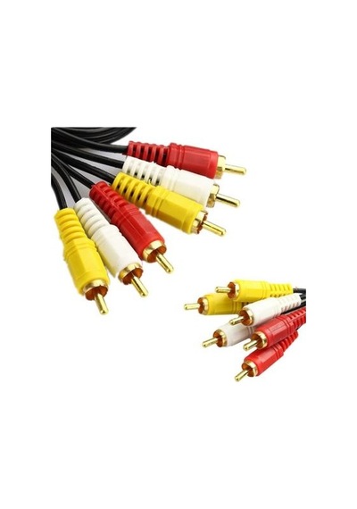3Rca Kablo 1.5M 150Cm Tv Kablosu