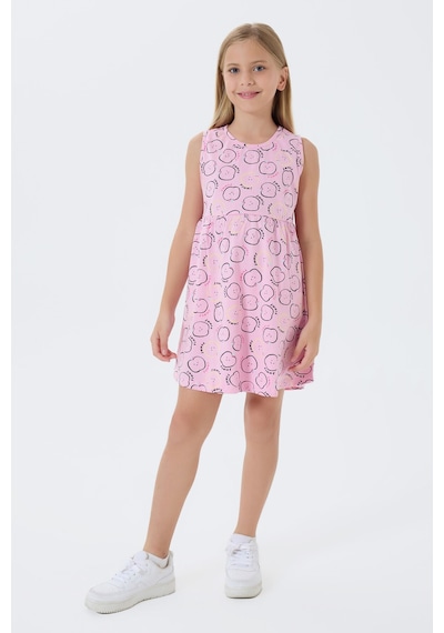 Rolypoly Kız Çocuk Pembe Elbise 5274-48412 Pembe