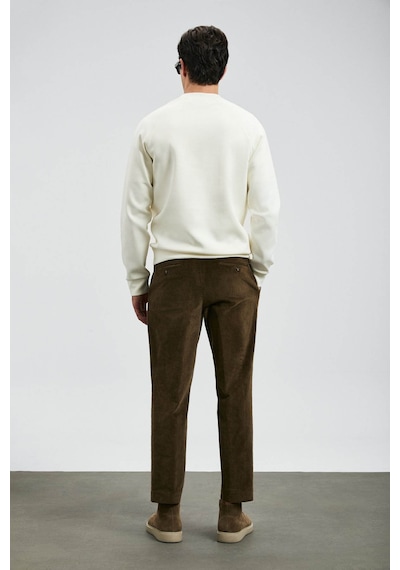 Lufian Grant Kırık Beyaz Erkek Sweatshirt 112030179 Kırık Beyaz
