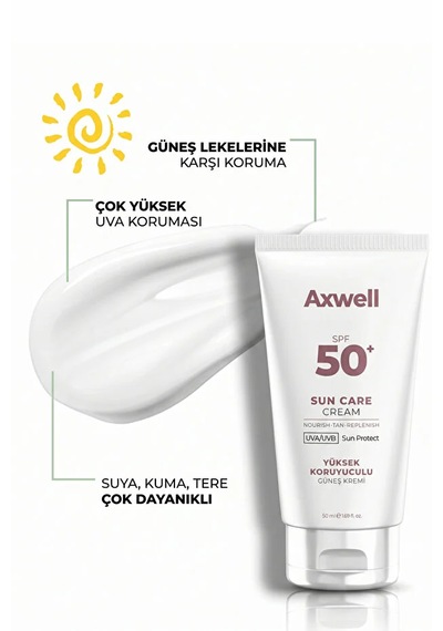 Axwell Güneş Kremi 50ml