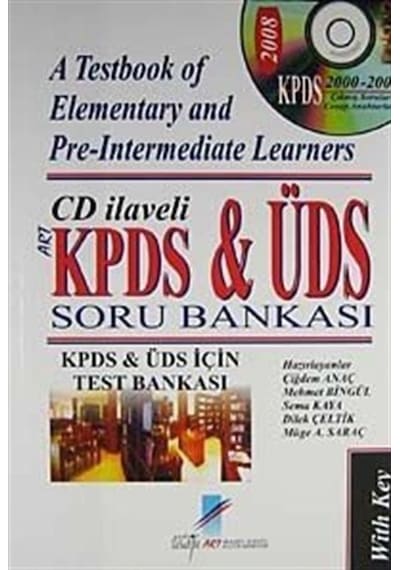 KPDS ve ÜDS Soru Bankası  -  A Testbook of Elementary and Pre  -  Intermediate Learners -  Art Basın Yayın