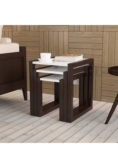 Hülya 3 Lü Zigon Sehpa Takımı Mdflam- High Gloss (414915756)