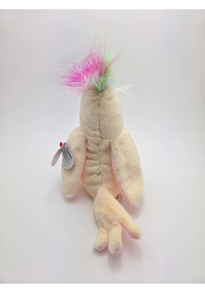 Pompom Kakadu Papağan Peluş 20 Cm Çok Renkli