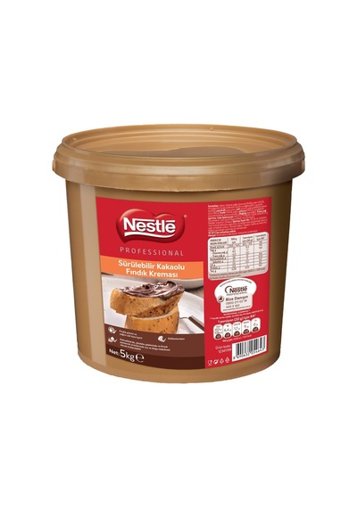 Nestle Professional Fındık Kreması 5 Kg - Kakaolu Fındık Kreması Tarı