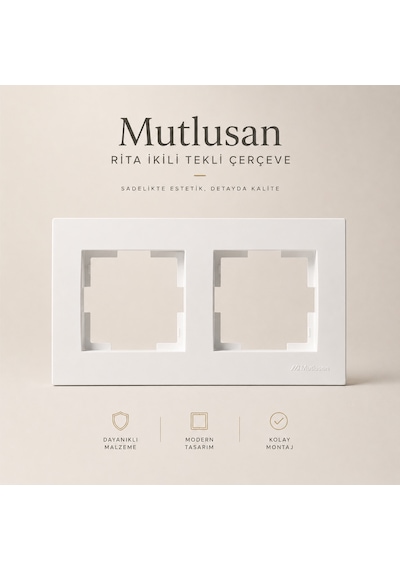 Mutlusan Rita İkili Çerçeve