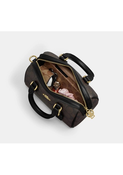 Coach Mini Rowan Crossbody Kadın Çanta Acı Kahverengi