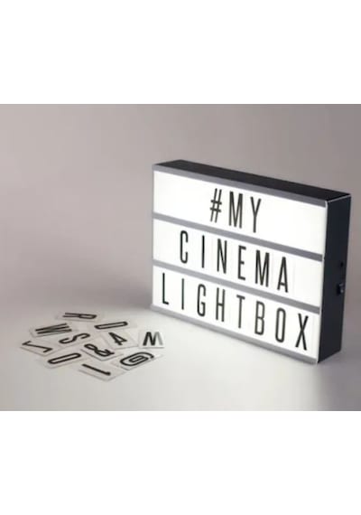 Lightbox A4 Led Işık Işıklı Mesaj Panosu 96 Harf Light Box Pano (440637682)