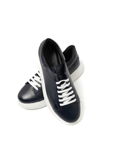 Lacivert Sneaker Günlük Erkek Rc-25y-058-r1960 John May Laci Cilt Lacivert