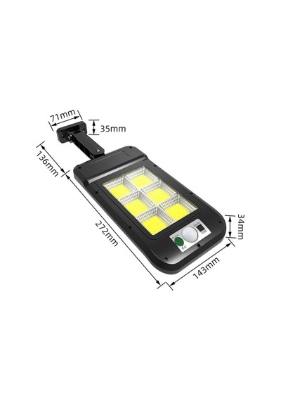 2 Adet Solar Güneş Enerjili Led Bahçe Aydınlatması 3 Modlu Hareket Sensörlü Duvar Lambası Çok Renkli