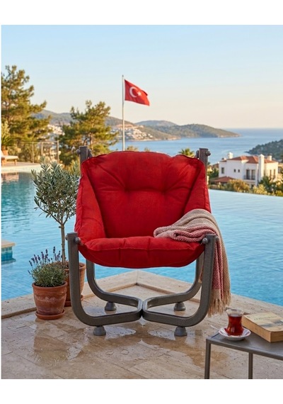 Missidea Standart Elit Relax Kırmızı Koltuk
