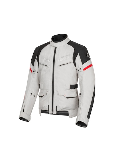 Ebakbak Motosiklet Montu 4 Mevsim Full Koruma Long Oxford Kumaş Motorcu Mont Touring Greey