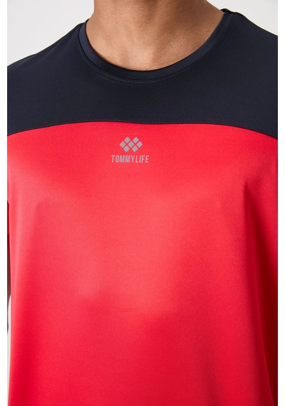 Tommy Life Kırmızı Polyester Nefes Alan Dokulu İnce Esnek Standart Fit Erkek Performans T-shirt - 88386 Kirmizi Tommy Life Kırmızı Polyester Nefes Alan Dokulu İnce Esnek Standart Fit Erkek Performans T-shirt - 88386 Kirmizi