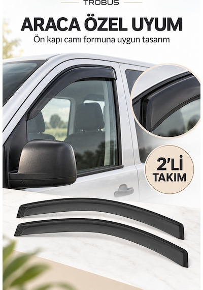 Isuzu Nqr 1995-2012 Cam Rüzgarlığı 2'li Takım