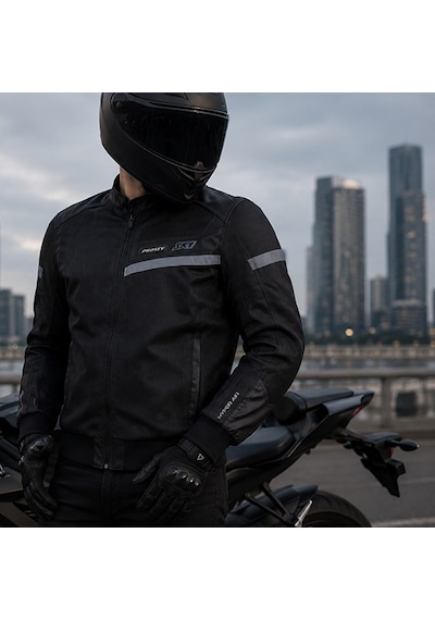 Prosev Sky Hyper Motosiklet Montu Maxdura 600-d Dayanıklı Kumaş Yazlık Fileli Dayanıklı Motorcu Mont