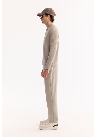 Avva Erkek Vizon Polo Yaka Düğmeli Soft Touch Dokulu Triko Regular Fit Kazak A52y5030 Avva Erkek Vizon Polo Yaka Düğmeli Soft Touch Dokulu Triko Regular Fit Kazak A52y5030