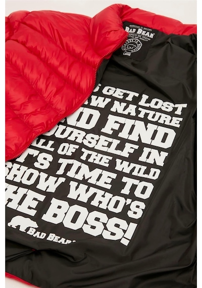 Bad Bear Boss Puffer Erkek Mont Siyah