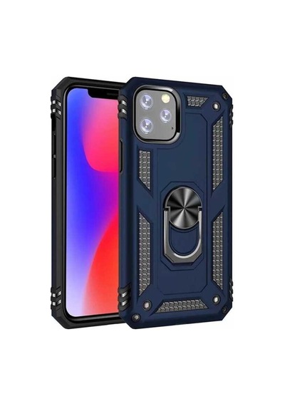 Apple Uyumlu iPhone 11 Pro Max Yüzüklü Standli Vega Kilif Ekran Koruyucu 510330937