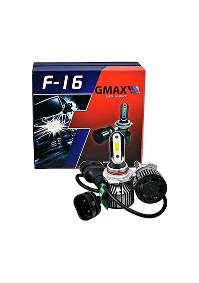 Gmax F16 Seri Mini Slim 9005 Led Xenon Beyaz 12-24 V 55W 8000 Lümen