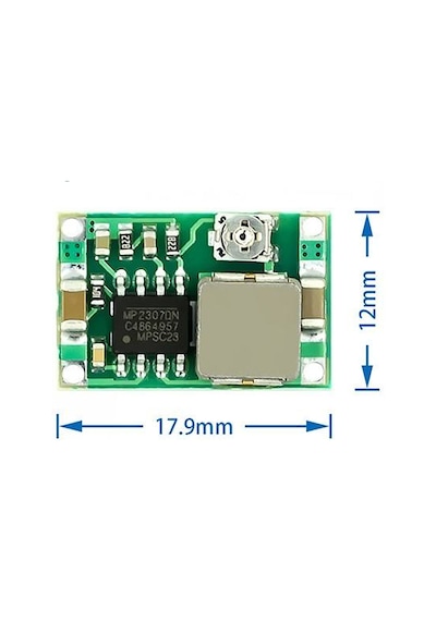 Mini-360 Voltaj Düşürücü Modül Güç Kaynağı Ayarlanabilir Voltaj Çıkışı 1v/ 17v Rc Uçak Araba Quadco