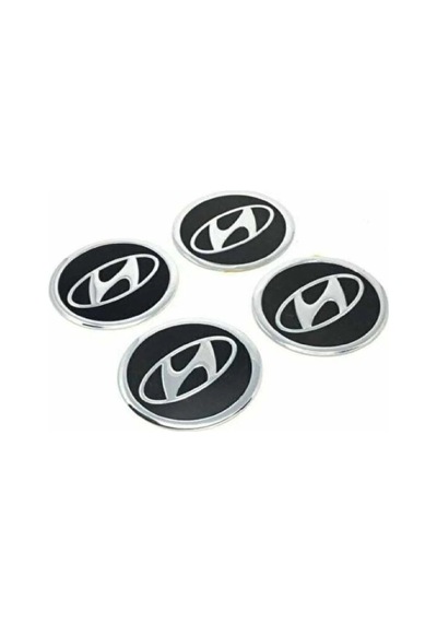 Hyundai Jant Göbeği Etiketi 60mm