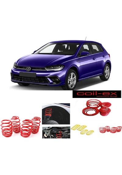 Vw Polo 2017-2023 Mk6 Coil-ex 4.5 Cm Helezon Spor Yay