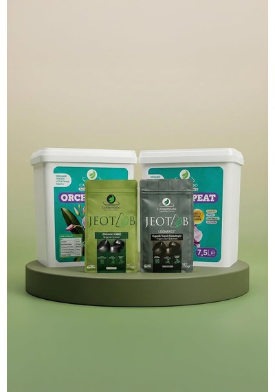 Orchid Peat 7.5 L 2 Adet + Jeotab Leonardit Ve Organik Gübre Paketi Diğer