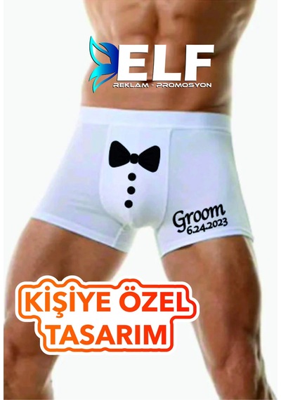 Kişiye Özel Damat Boxer Resimdeki Renk