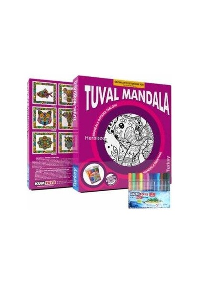 Mandala Tuval - El Sanatları - Kumtoys
