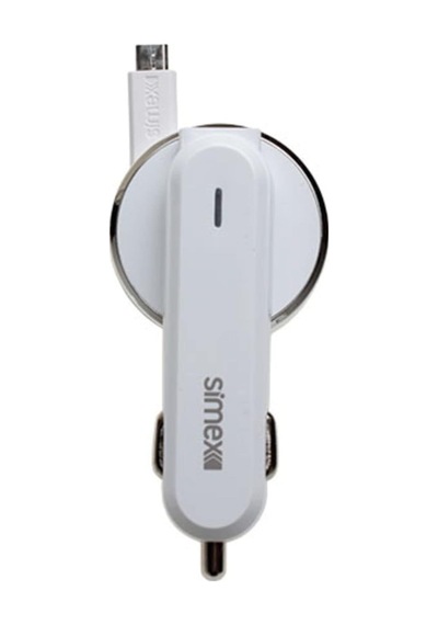 Micro  Usb Araç Şarj Aleti 3.1a Kırılmaz  80 cm Flat Kablo