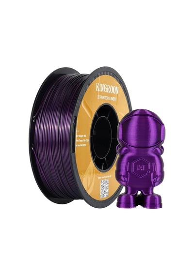 Kingroon Çift Renk Siyah - Kırmızı&gül Pla Silk Filament 1.75 Mm 1000gr