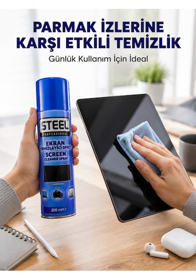 İz Bırakmadan Ekran Temizliği Sağlayan Sprey - Lisinya