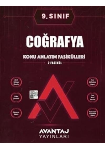Avantaj 9. Sınıf Coğrafya Konu Anlatım Fasikülleri