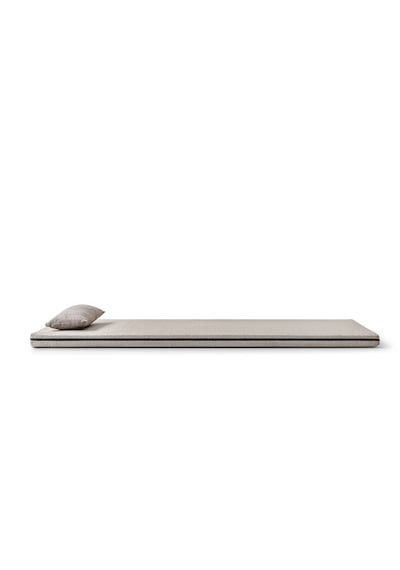 Nomad Yastık Hediyeli Full Ortopedik Taşınabilir Kamp Yatağı 6 Cm 1 80x190 Vizon Ölçü