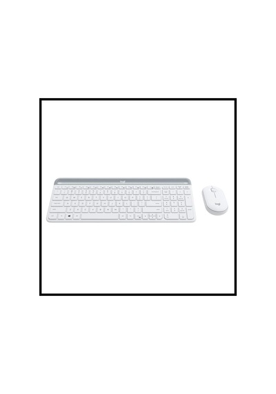 Logıtech Mk470 Beyaz, 920-009436, Kablosuz, Türkçe Q, Klavye Mouse Set Diğer