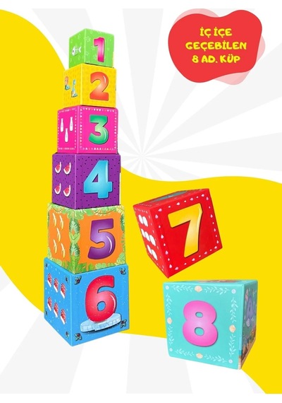 Laço Kids Eğitici Küpler Lc7994