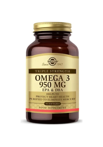 Solgar Omega 3 950 Mg 50 Yumuşak Jelatin Kapsül