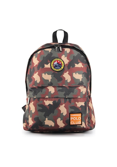 Cambridge Polo Club Tactical Iı Ön Bölmeli Unisex Sırt Çantası Kamuflaj