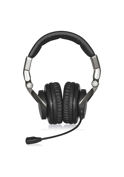 Behringer  BB-560M Yüksek Kaliteli Mikrofonlu Profesyonel Bluetooth Referans Stüdyo & DJ Kulaklık - Siyah/Gümüş