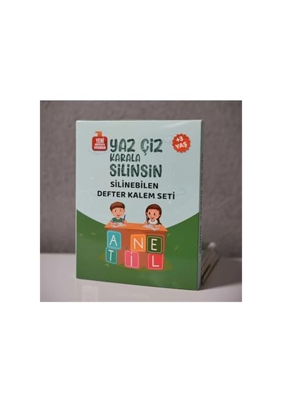 Yeni Müfredata Uygun Öğrenciler Için Türkçe Sihirli Yazı Defter Seti Ile Yazma Öğreniyorum