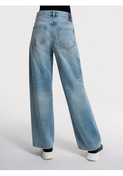 LOFT Wide Leg Regular Fit Kadın Pantolon Lf2036260 Q1.v1 Denim