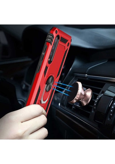 Xiaomi Mi 9 Kılıf Zore Vega Kapak Mavi