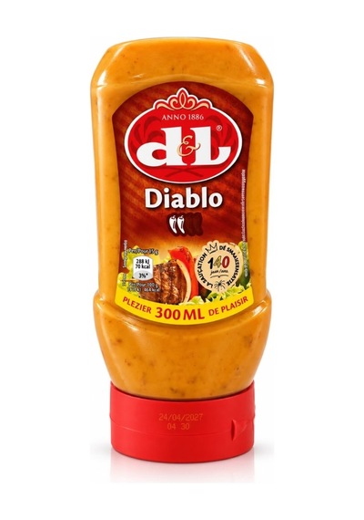 4 Adet D&l Diablo Sos 300 Ml