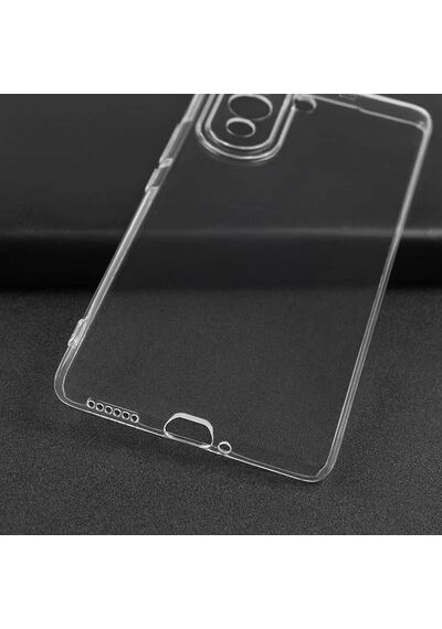 Huawei Nova 10 Pro İle Uyumlu Kılıf Şeffaf Kamera Korumalı Esnek Silikon Telefon Kılıfı Kapak