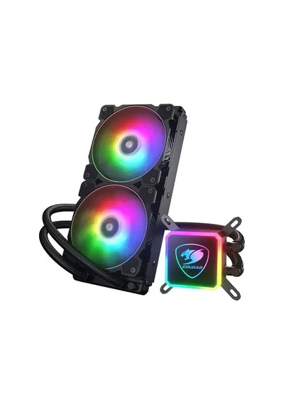 Cougar Aqua Siyah Argb 240 Mm Intel 1700p/1851p -amd Uyumlu Sıvı Soğutucu