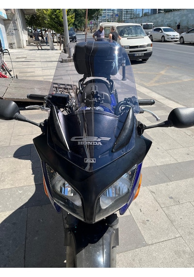 2004 - 2013 Honda Cbf 600 Uzun Ön Cam 56cm 4mm Zeus Acik Füme