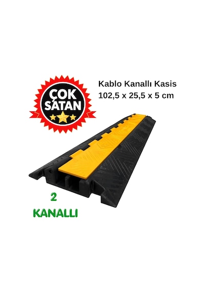 2 Kanallı Hız Kesici Seti - Kablo Koruyucu 5 Metre