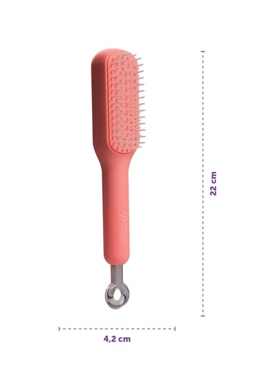 Pro Selfcleanbrush - Saç Açma Tarama Masaj Fırçası- Kendini Temizleyen Saç Fırçası Yavruağzı
