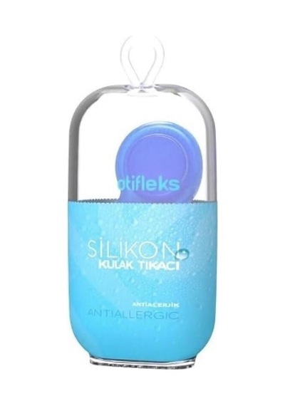 Otifleks Silikon Kulak Tıkacı, 4'lü Set, Turuncu